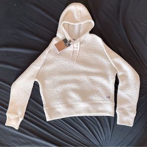The north face women’s wool pull over hoodie